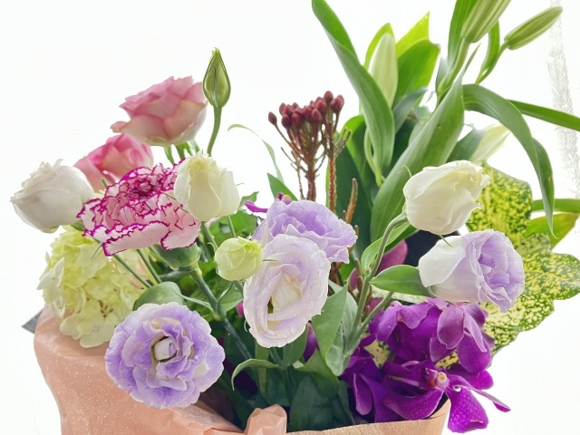 長く楽しめるフラワーアレンジメントの画像